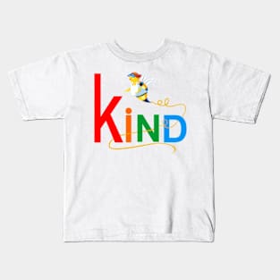 Be Kind for kids and adults positive message Kids T-Shirt